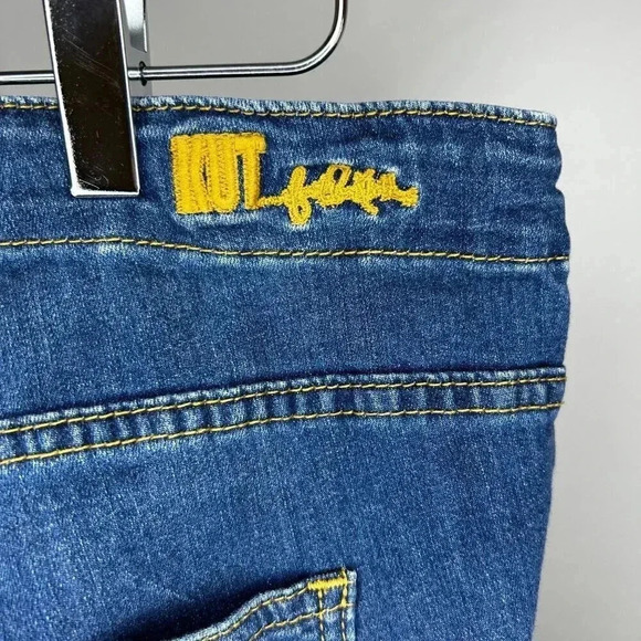 Kut from Kloth Size 10 Jeans Drawstring Loose Fit Casual Cropped - Picture 5 of 12